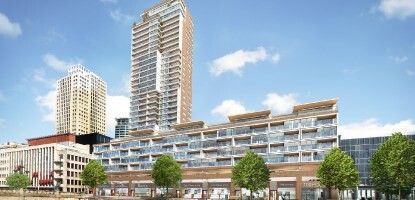 100 hoog Rotterdam