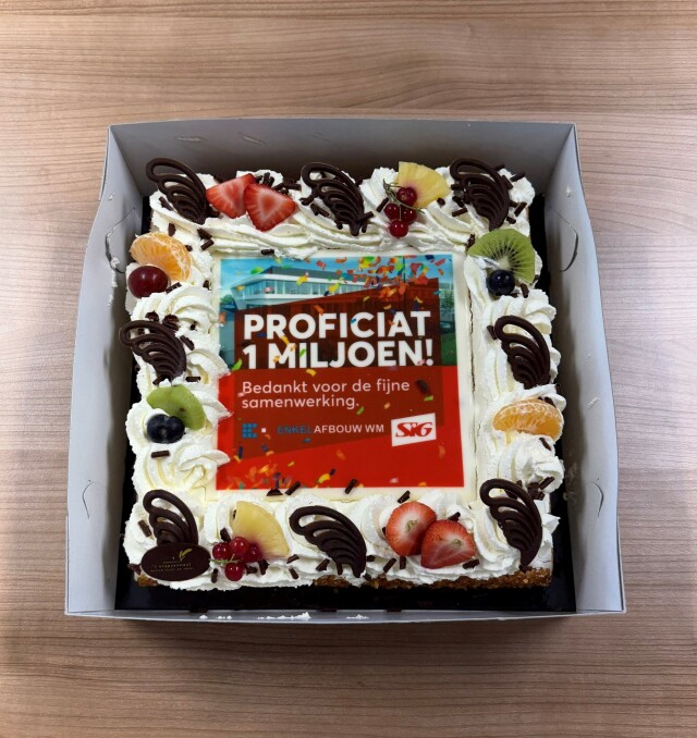 Proficiat 1 Miljoen