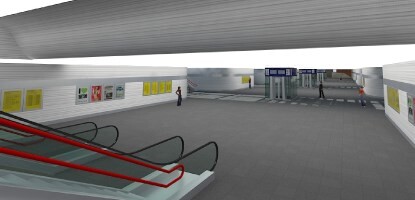 Station tunnel Zwolle