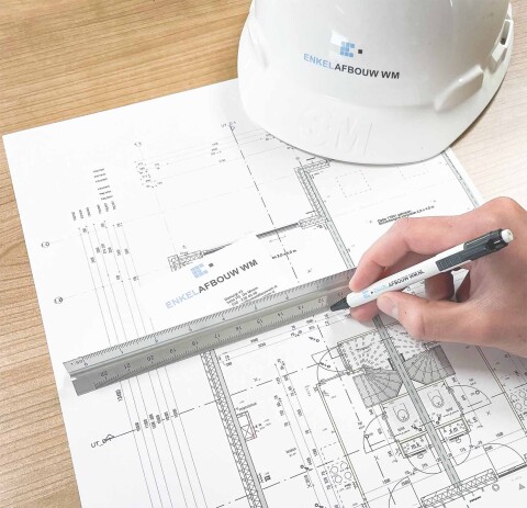 Werktekening-Enkelafbouw